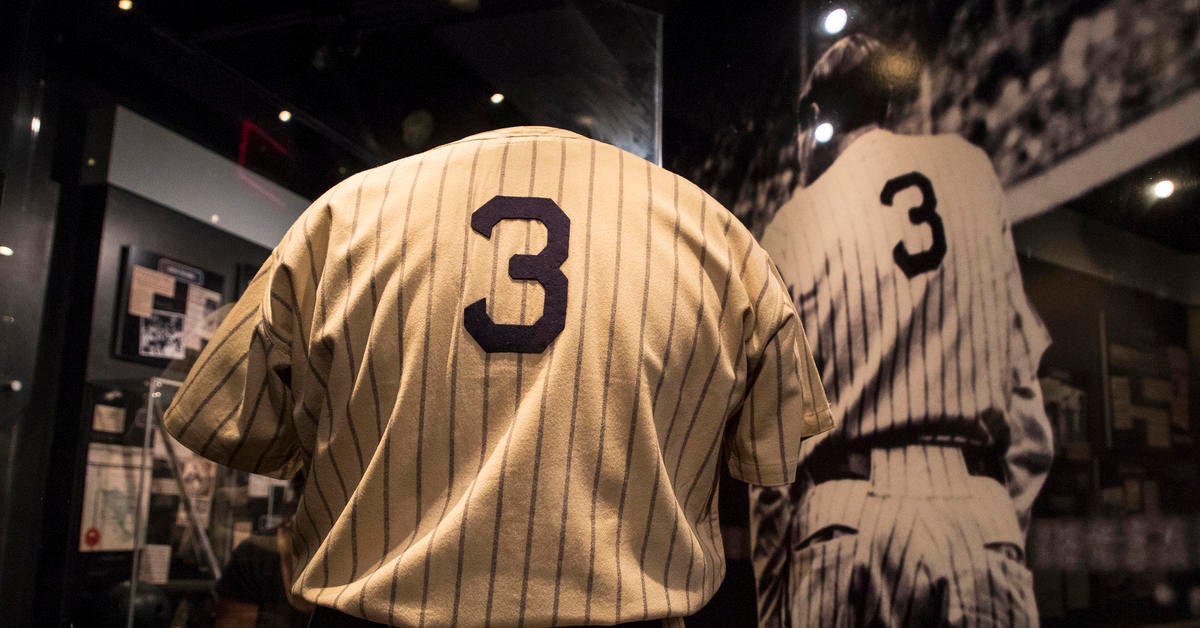 Babe Ruth New York Yankees Baseball Player Jersey